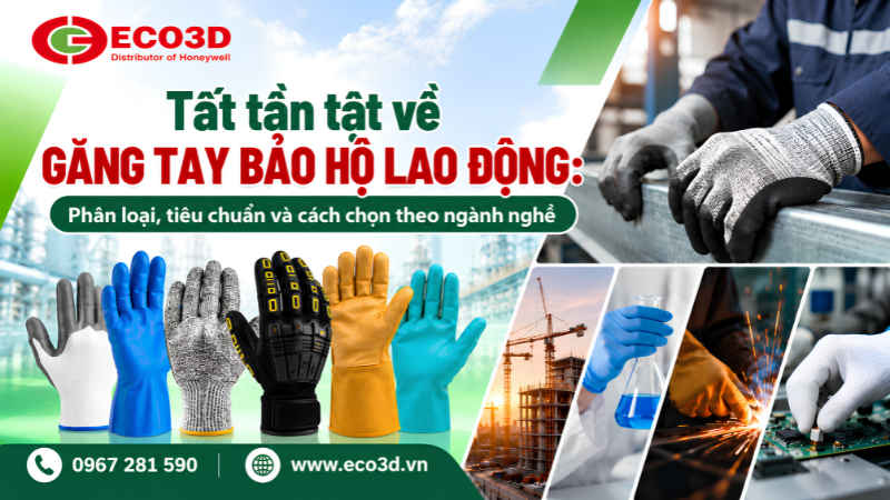 Tất tần tật về găng tay bảo hộ lao động: Phân loại, tiêu chuẩn và cách chọn theo ngành nghề